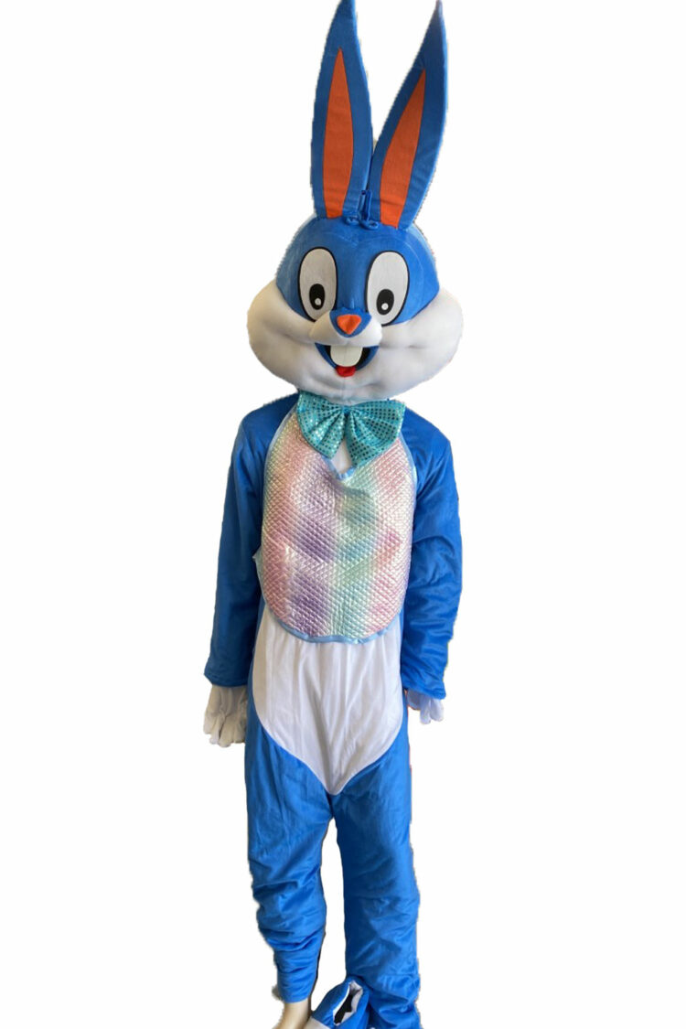 easter bunny blue