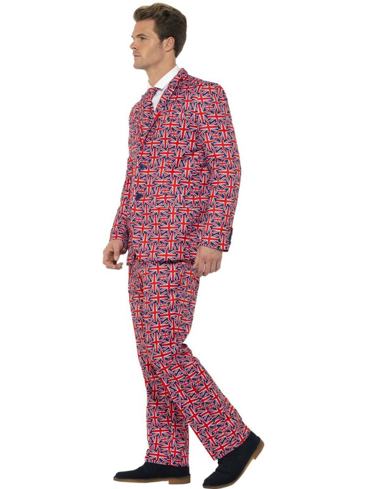 british union jack stand out suit