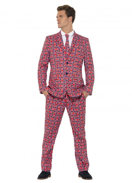 british union jack stand out suit