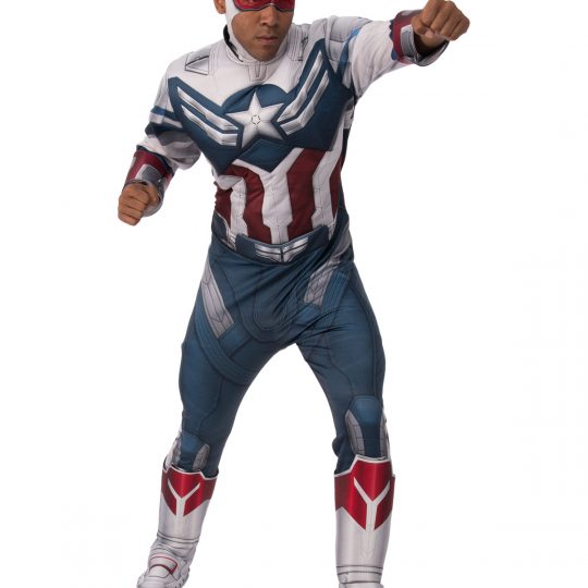 captain america dlx falcon & winter soldier costume, adult