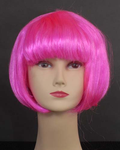 China Doll Pink Wig - Costume Wonderland