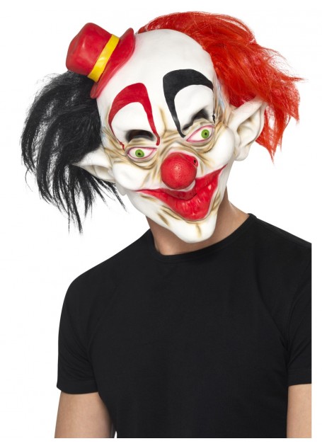 Creepy Clown Mask - Costume Wonderland