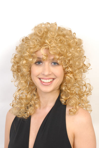 Curly Blonde Wig - Costume Wonderland