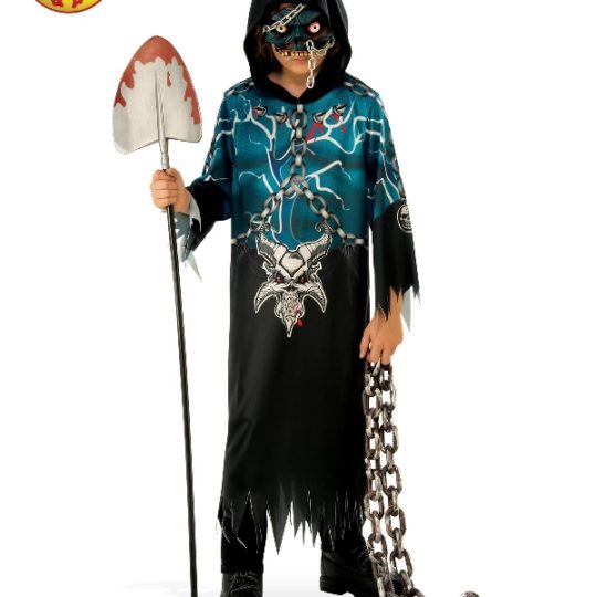 evil demon costume, child