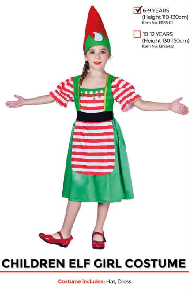 Elf Girl Costume Costume Wonderland