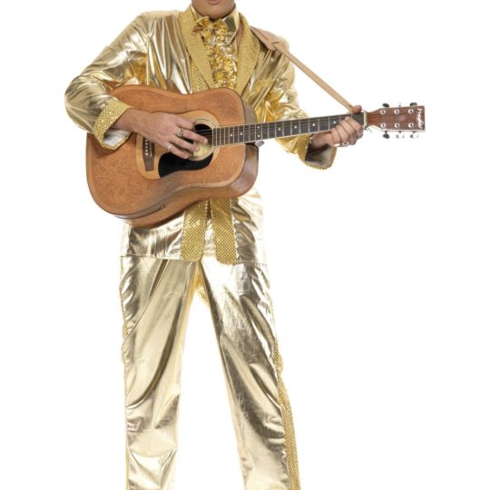 elvis gold suit costume front