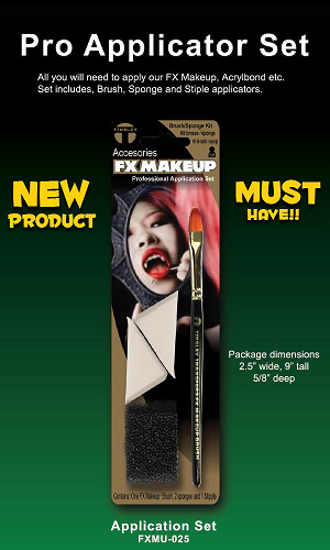 fx makeup pro applicator set