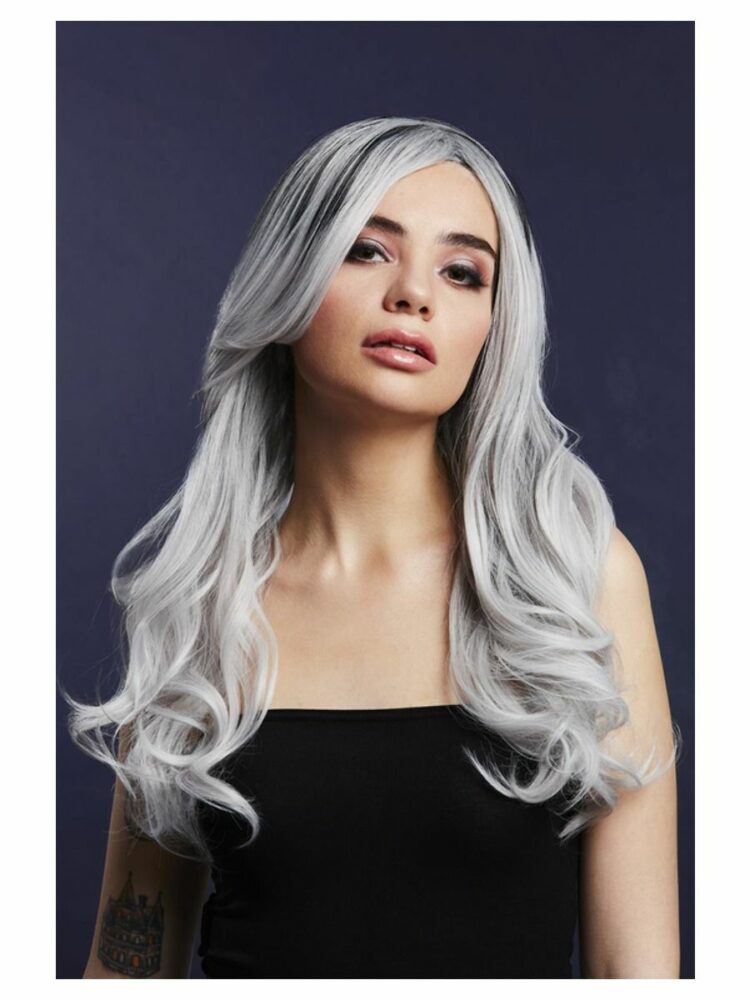 fever khloe wig ice silver