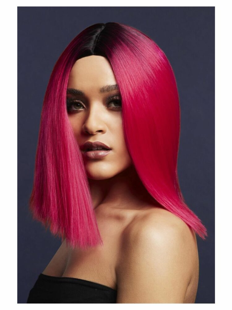 fever kylie wig magenta pink