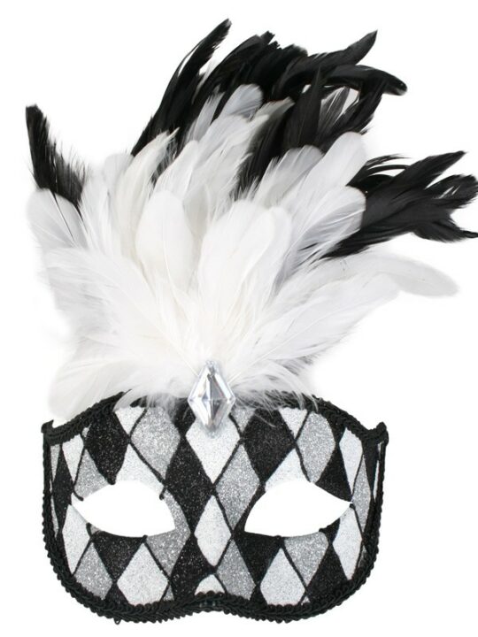 Francesca Black White Glitter Mask 1 1.jpg