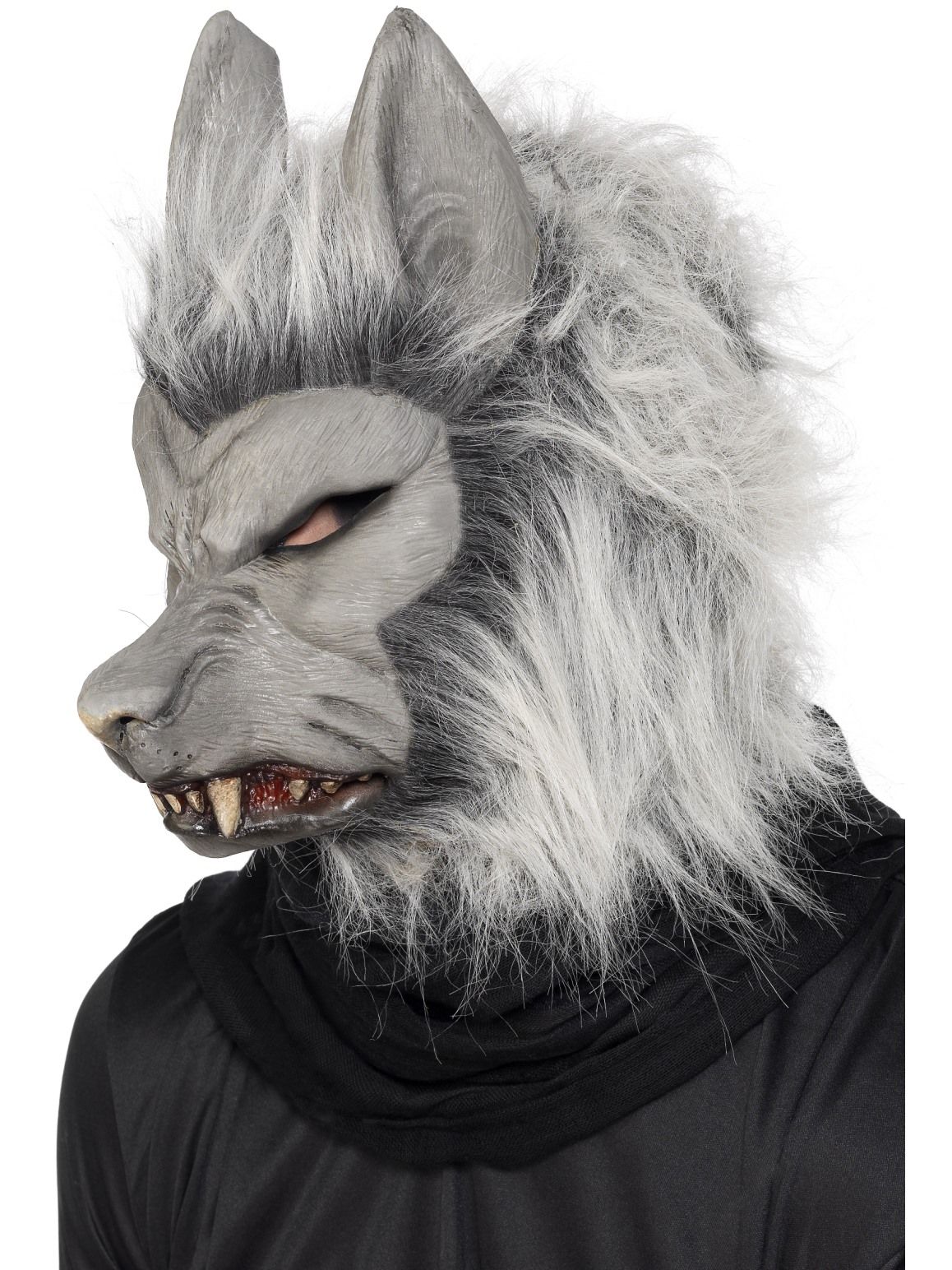 Grey Werewolf Mask - Costume Wonderland