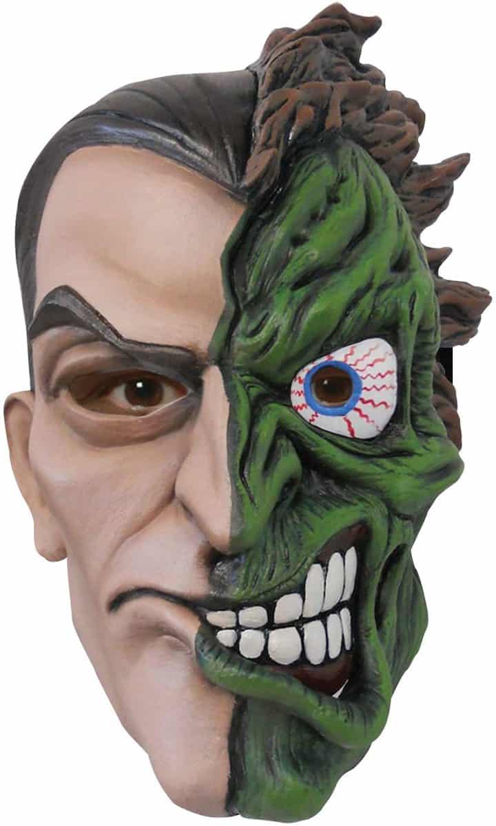 2 Face Harvey Mask - Costume