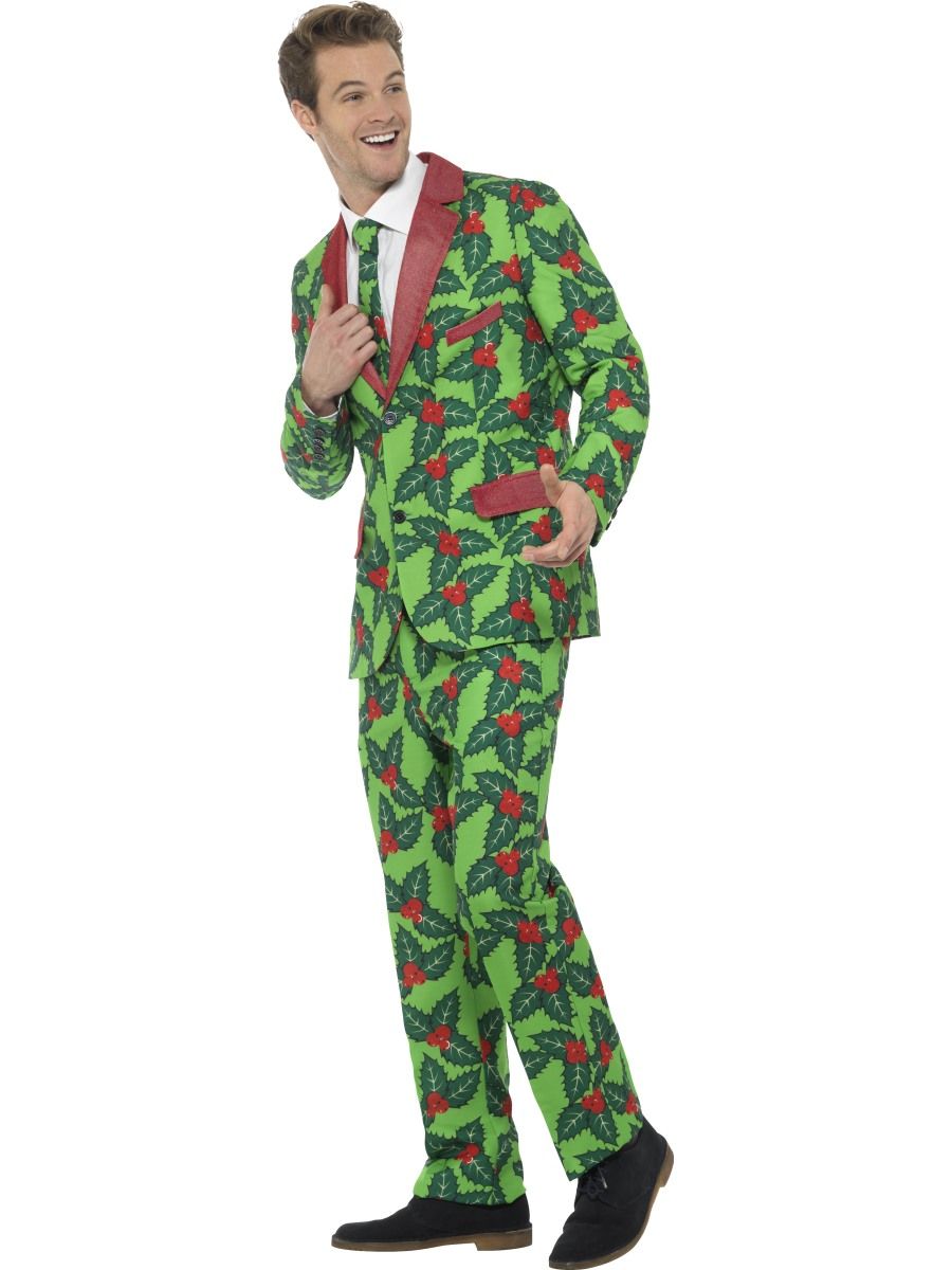 holly berry suit side