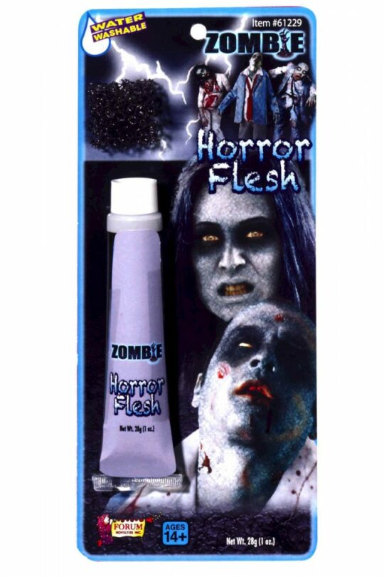 horror flesh zombie makeup grey