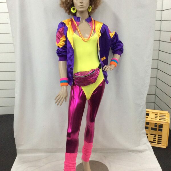 80s aerobics costume