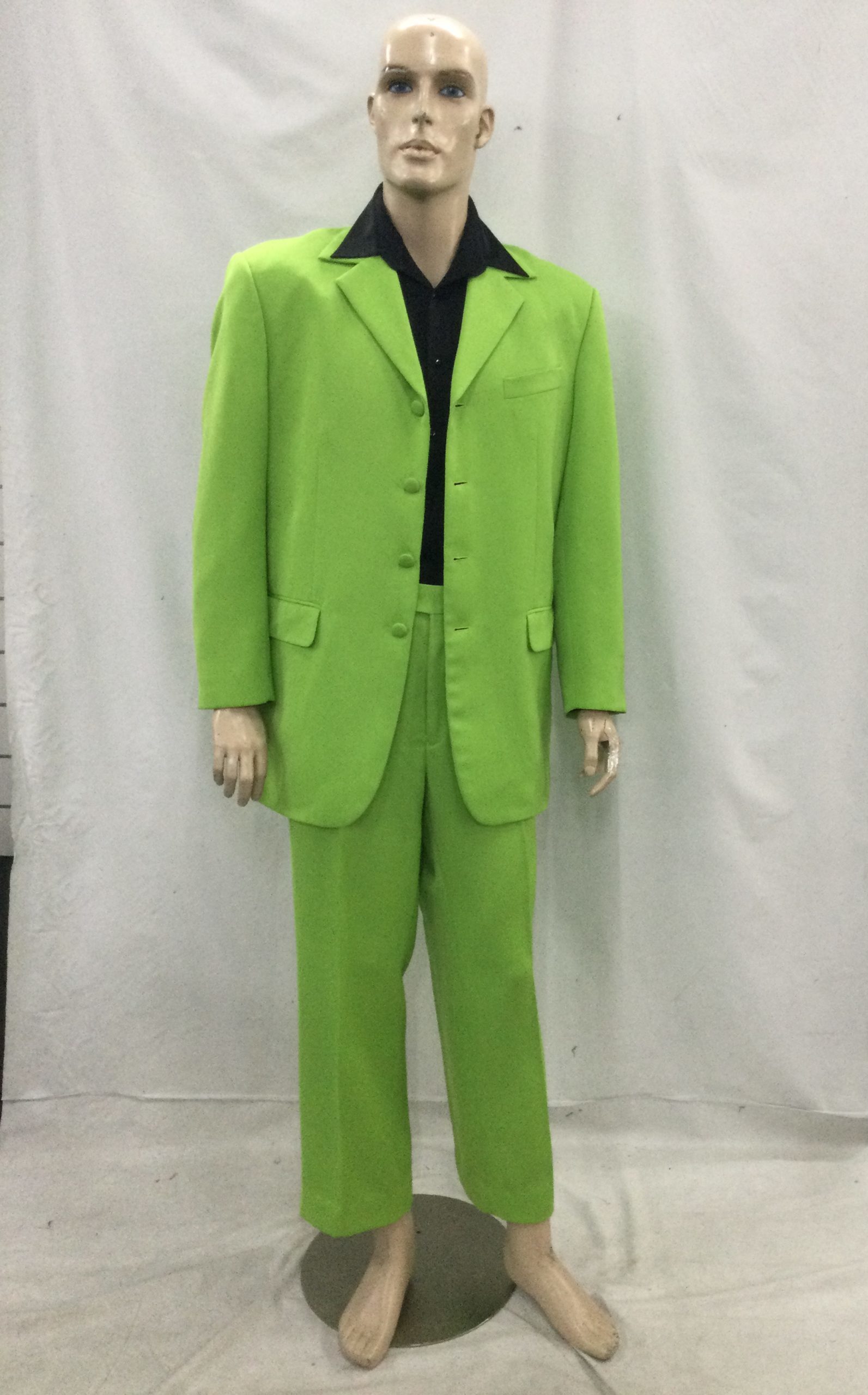 Men's Suit - Lime Green - Costume Wonderland