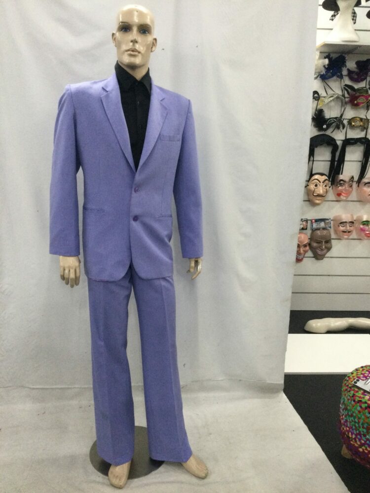 men's mauve 80's suit