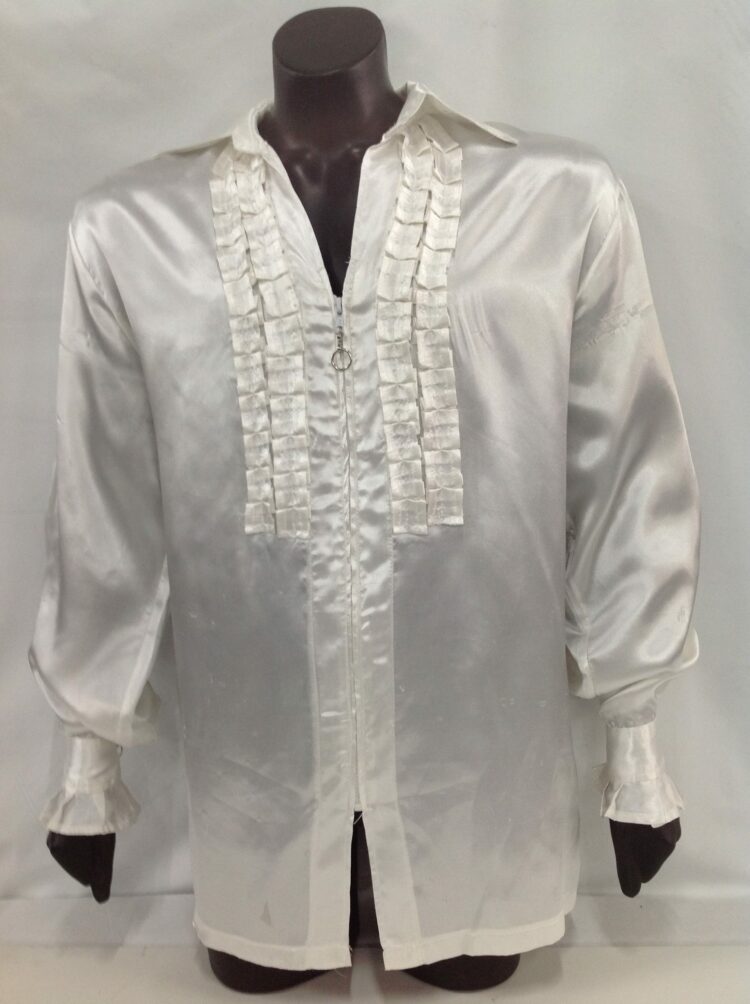 Mens 70s tuxedo shirt