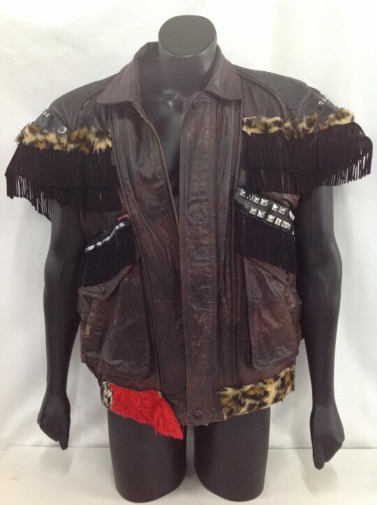 80's leather vest