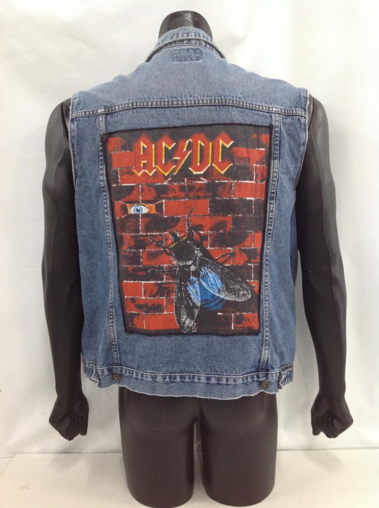 80's denim vest