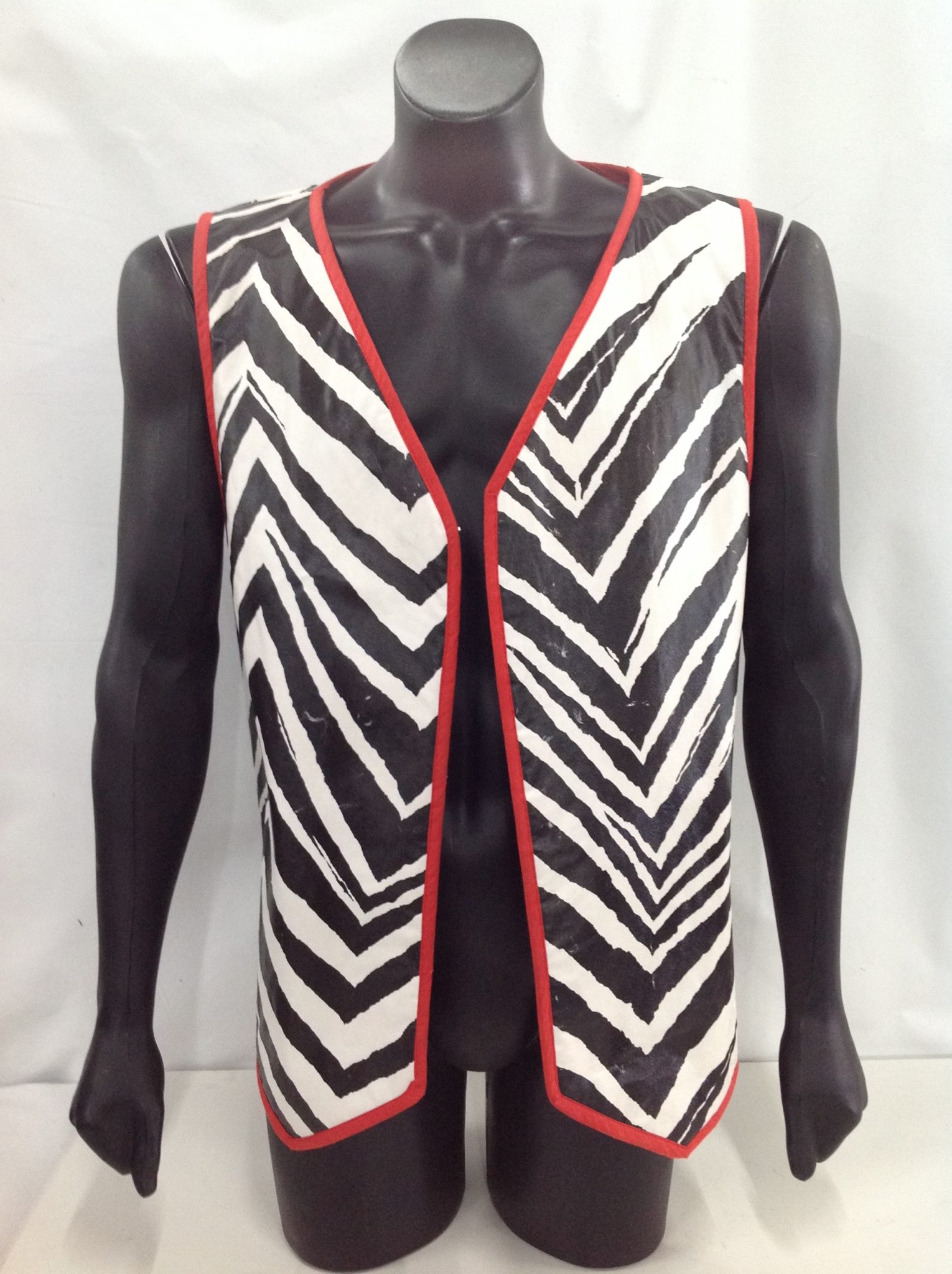 80's Glam Rock Vest - Costume Wonderland