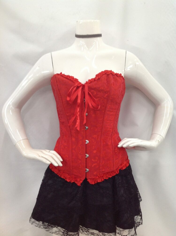 Burlesque Corset Red