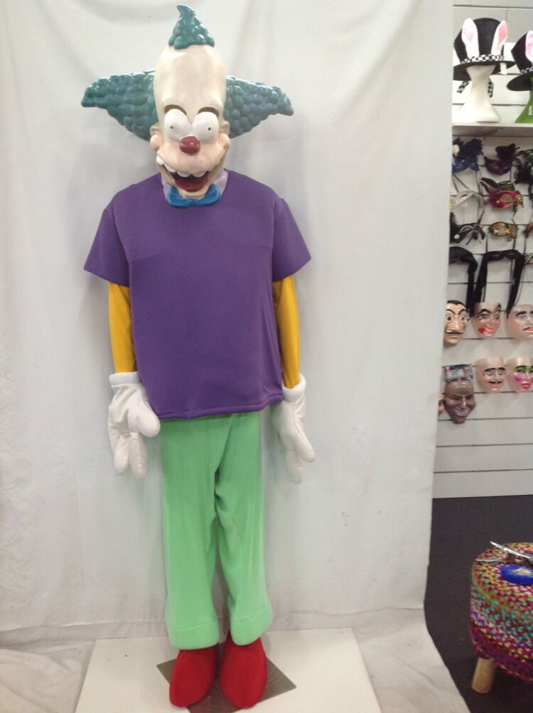 Krusty The Clown Costume Costume Wonderland