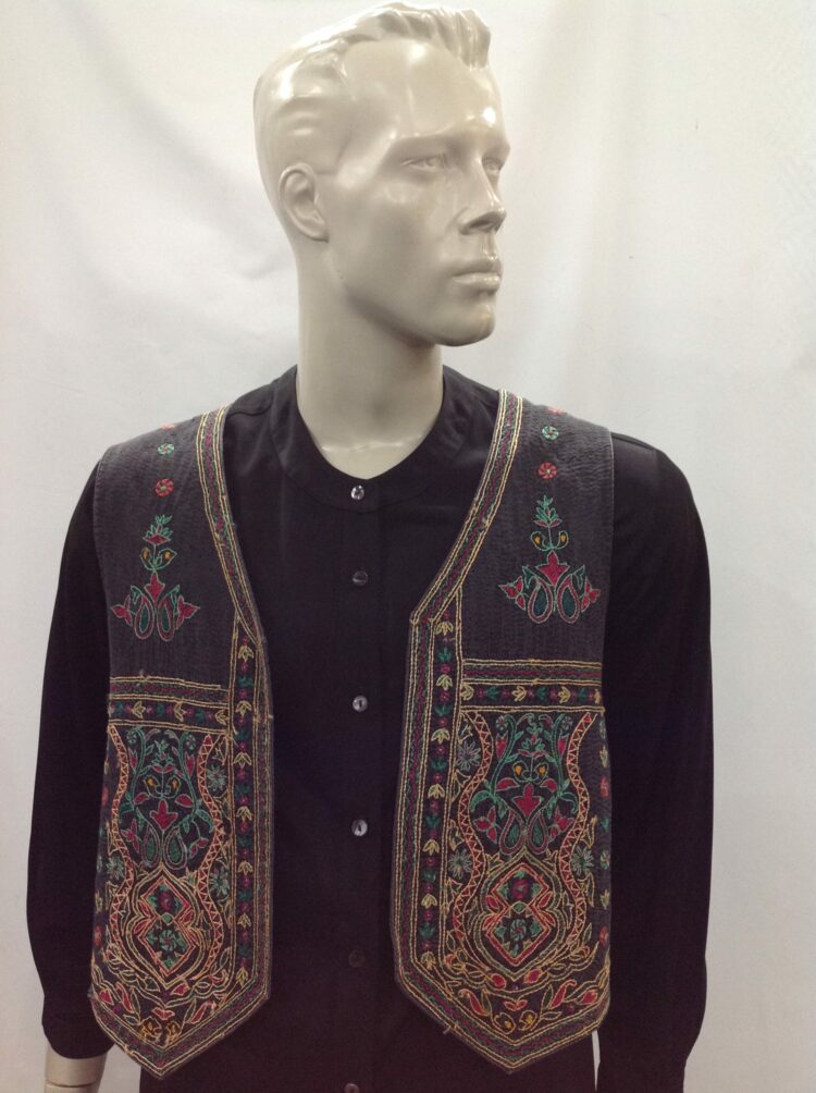 hippy vest embroidered