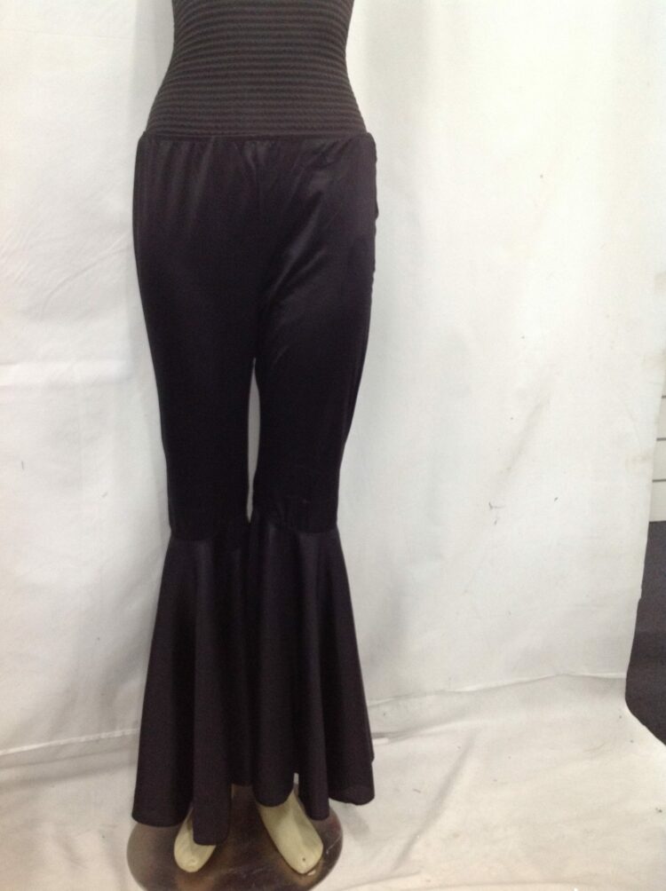 women's black bell bottoms