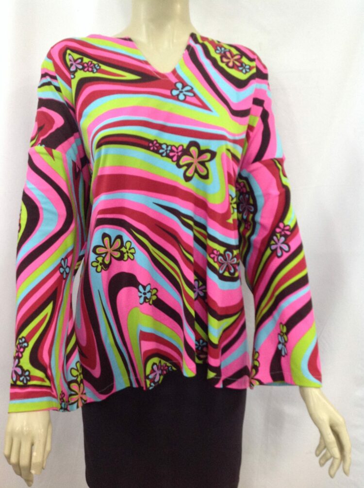 psychadelic 60's top