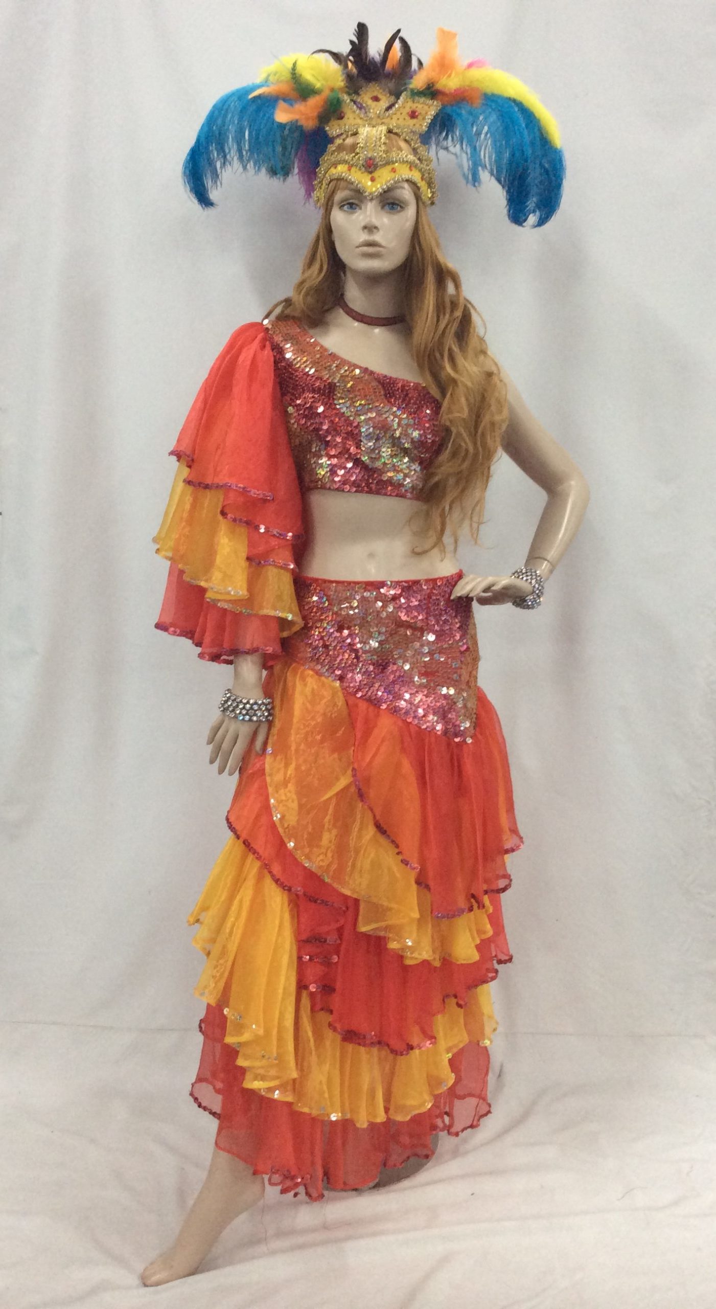 Carnival Vegas Showgirl - Costume Wonderland