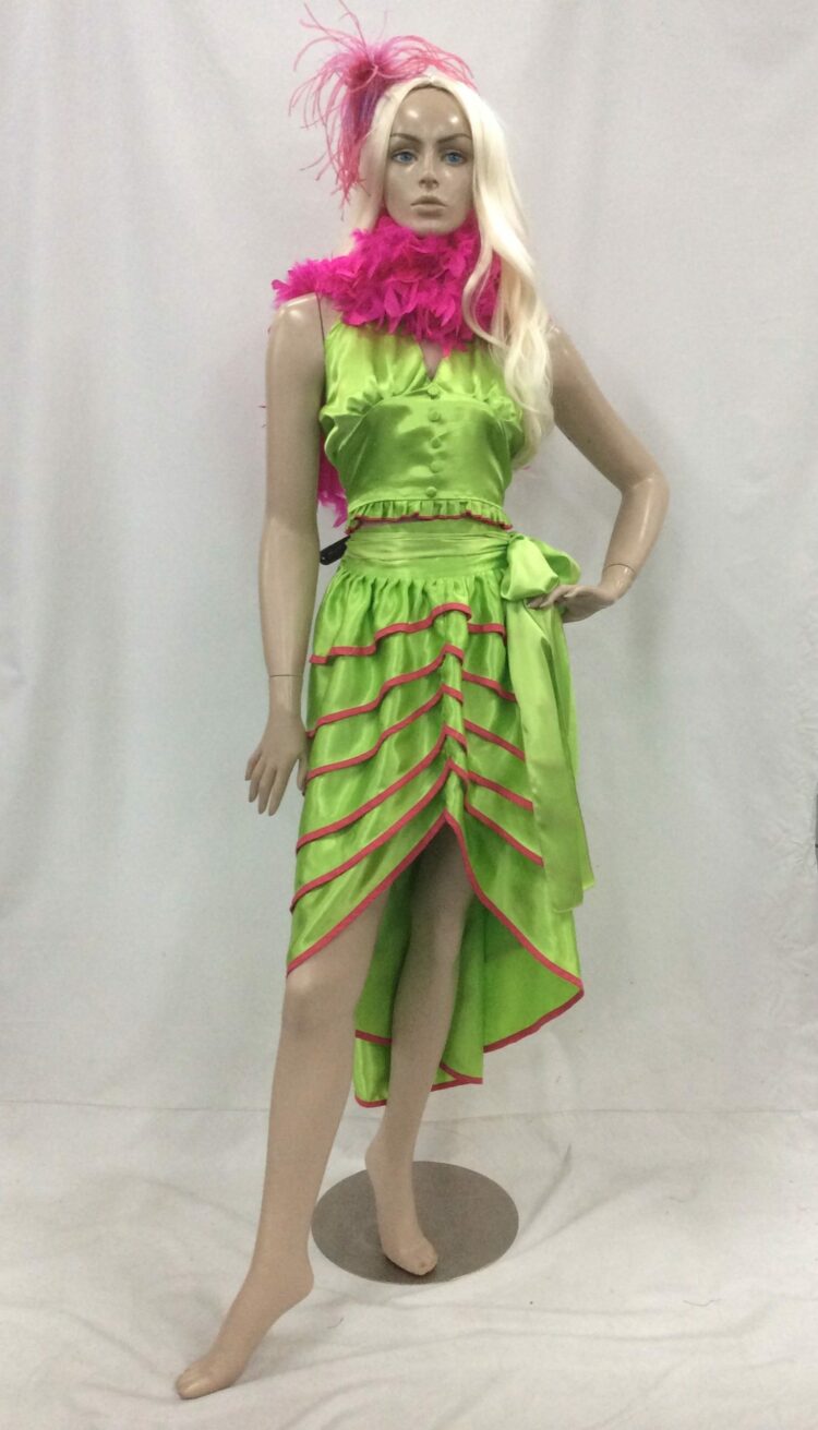 carnival costume green