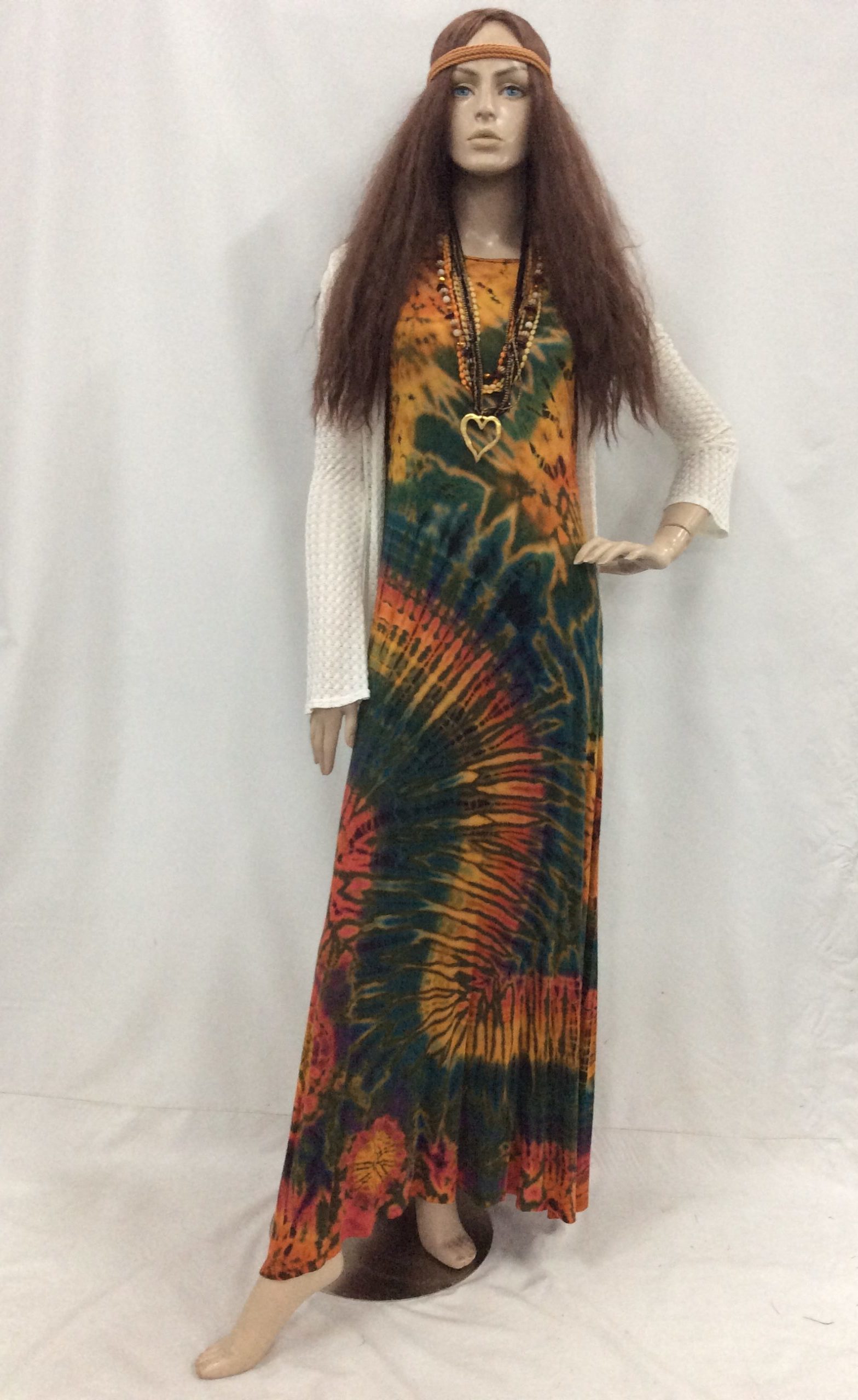 Tie Dye Hippy 4 - Costume Wonderland