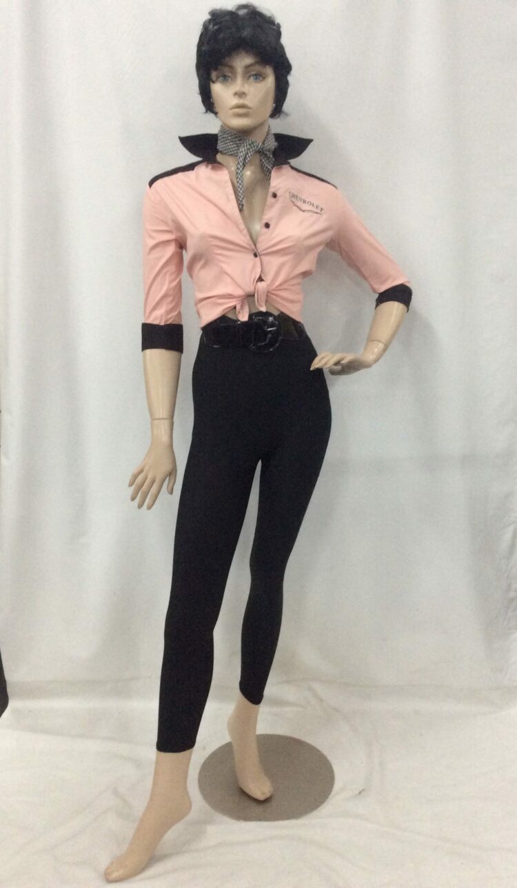 50's rockabilly costume pink