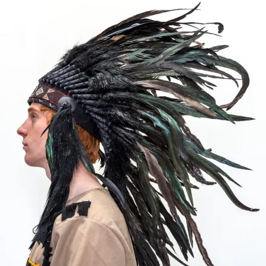 black indian headdress
