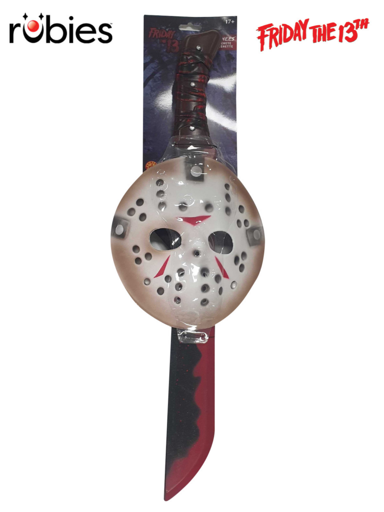 jason mask & machete set