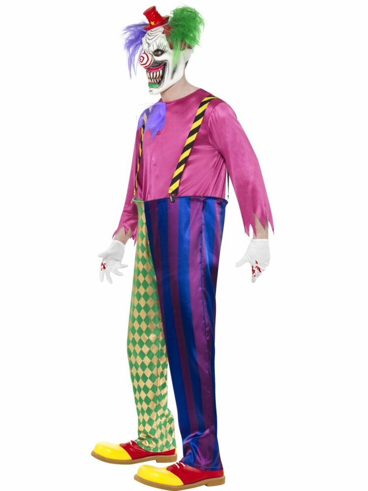 kolorful killer klown costume side