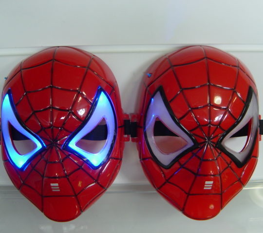 Light Up Spiderman Mask
