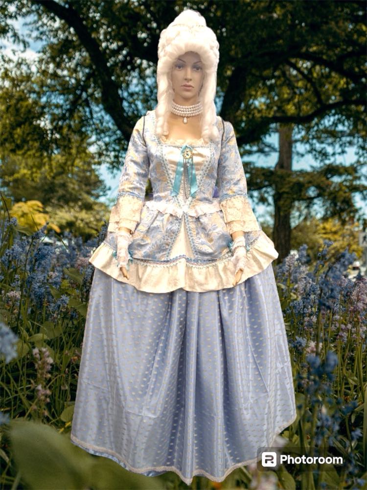 Marie Antoinette Blue Costume