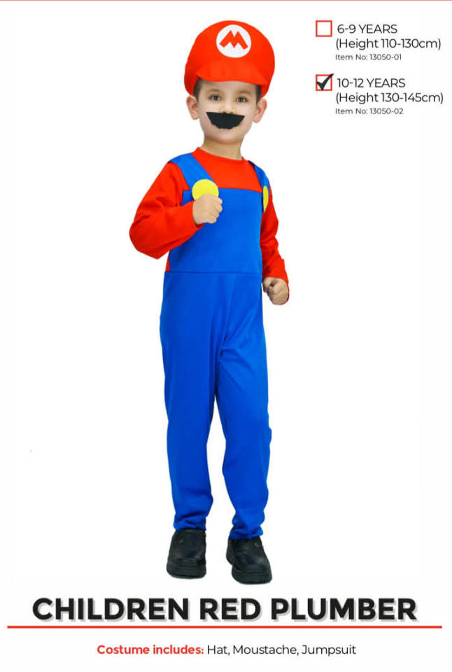 Mario Boys Costume - Costume Wonderland