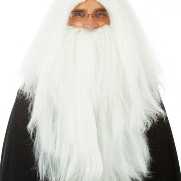 merlin wizard wig and beard