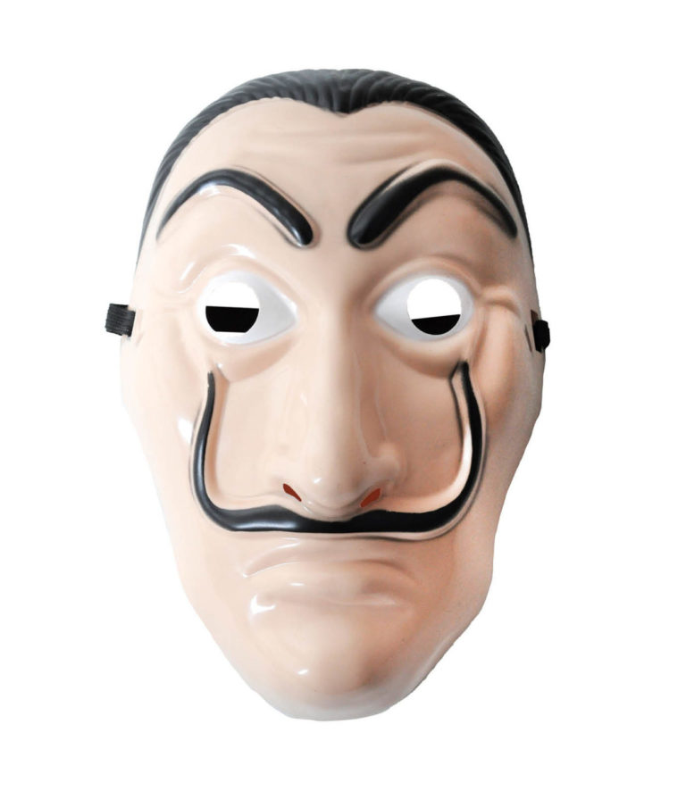 Money Heist Dali Mask Costume Wonderland