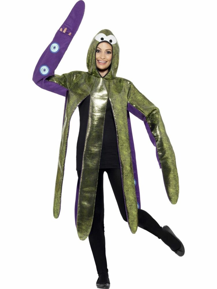 octopus costume green