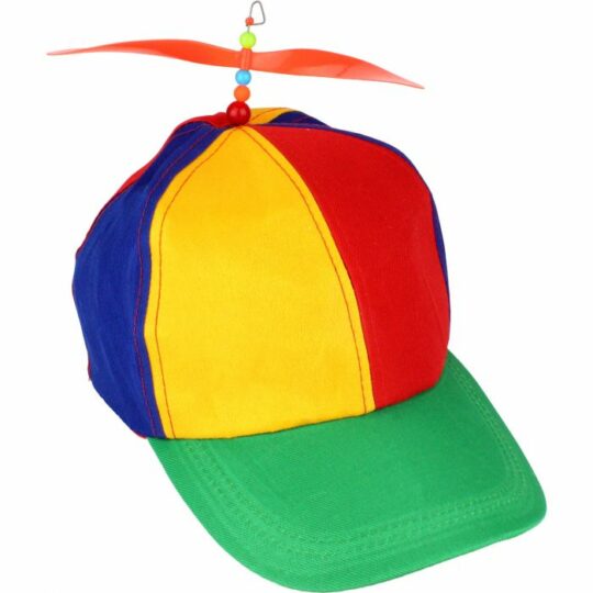 Orange Propellor Hat