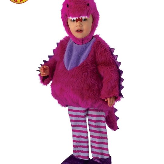 purple dragon costume, child
