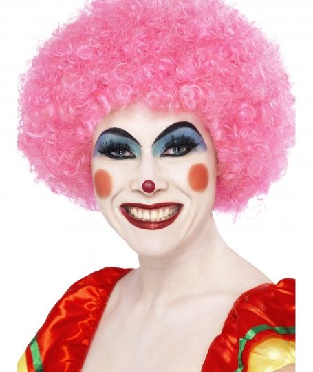 Pink Clown Afro Wig 1 1.jpg