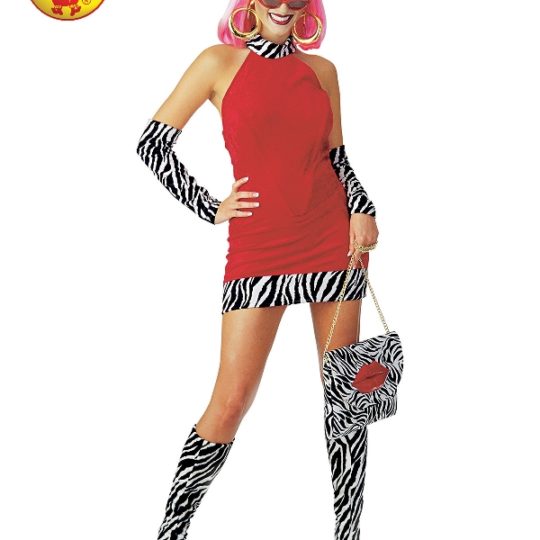 Red Hot Mama Costume, Adult