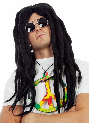 rasta dreadlocks hippie wig