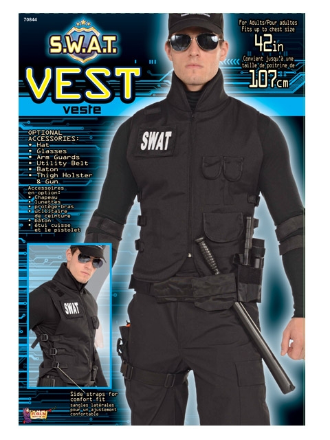 SWAT Police Vest - Costume Wonderland