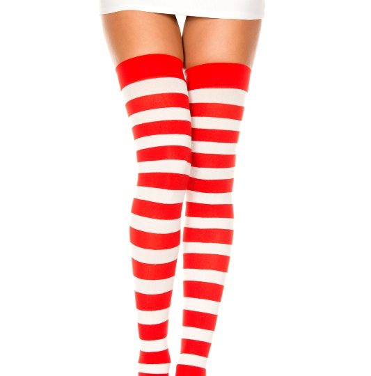 Striped Red White Thigh High Stockings 1 1.jpg